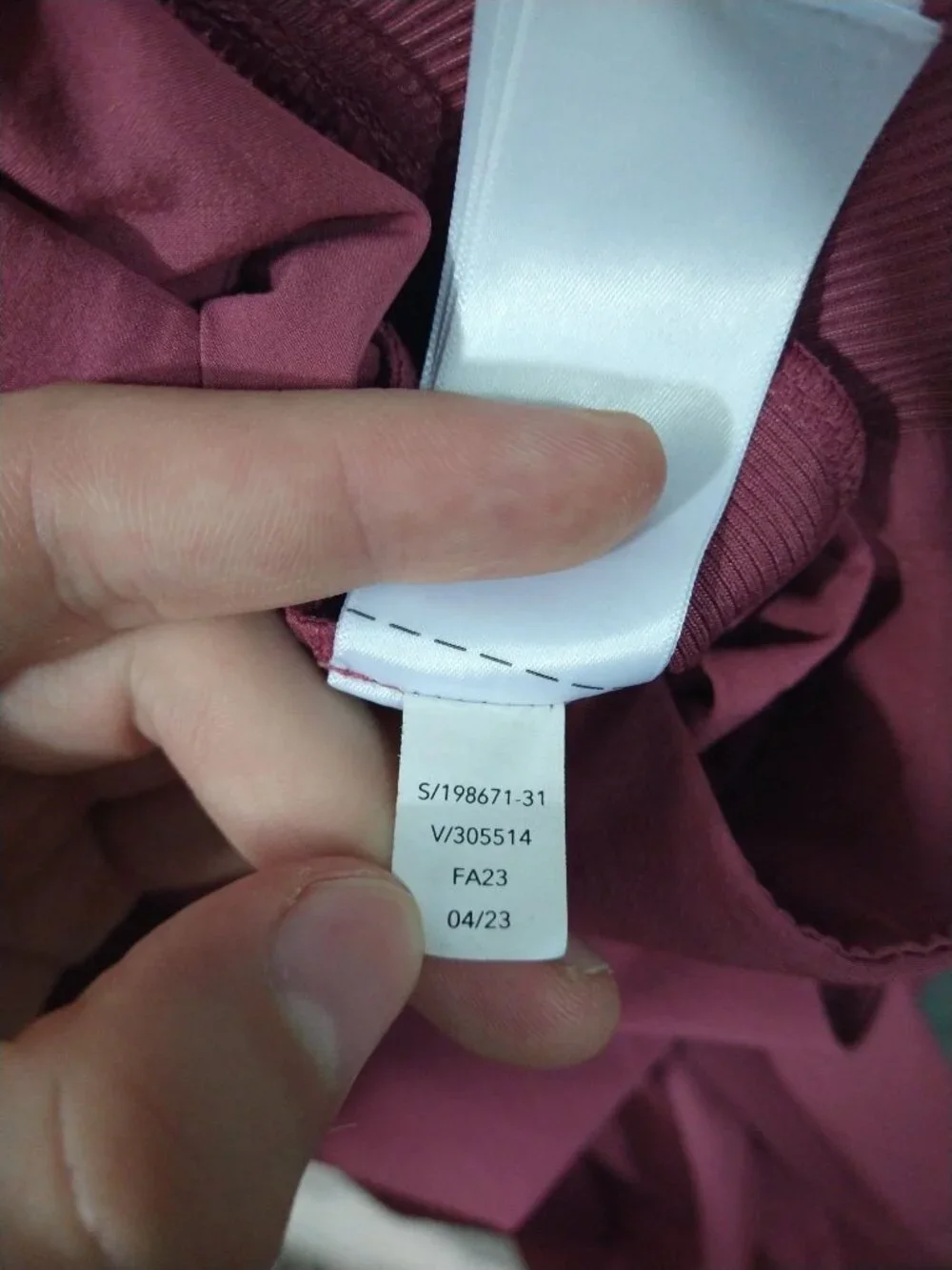Athleta Pants Womens 14 Pink Brooklyn Mid Rise Ankle Tapered Leg Flat Front